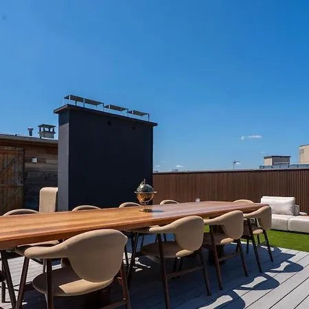 Apartment Private Studio Rooftop & Tour Eiffel View Boulogne-Billancourt